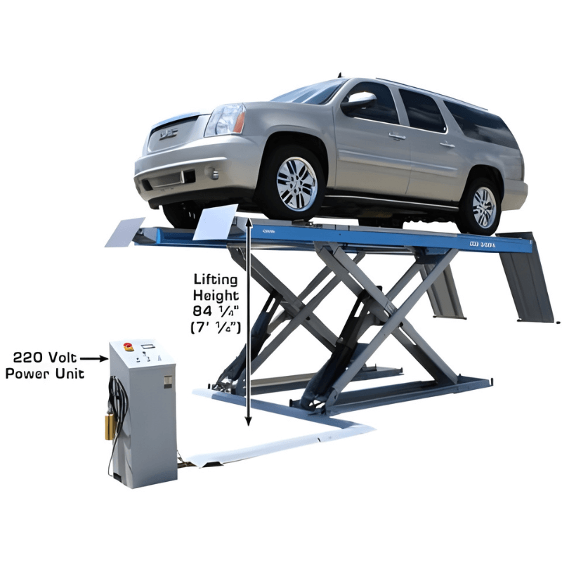 Atlas 12AWFSL-N 12,000 lb Alignment Double Scissor Lift
