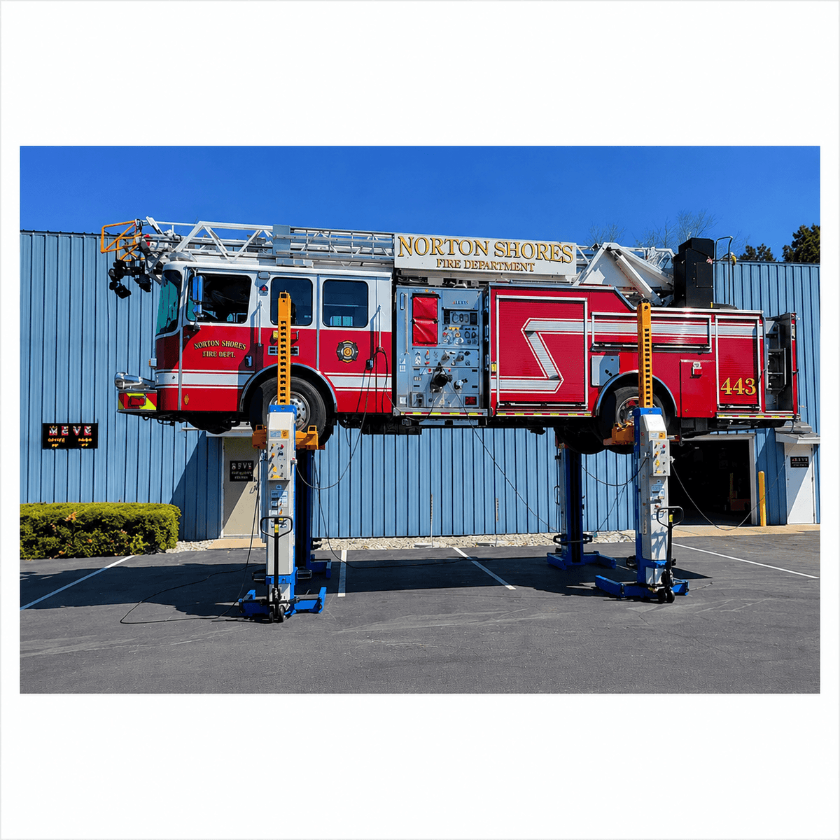 Atlas ML-4034BC 18,500lb Mobile Column Lift (4 Pack) - ALI Certified