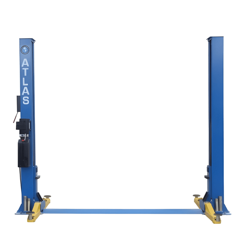 Atlas BP8000 2-Post Lift + Lawn Mower Adapter Combo