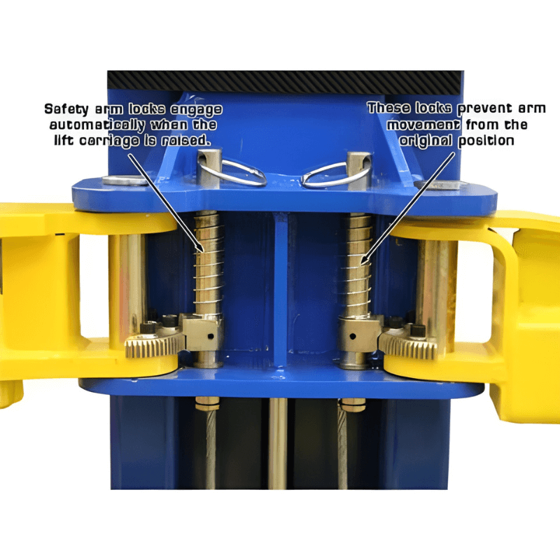 Atlas PV15PX 15,000lb 2 Post Lift - Adjustable Height