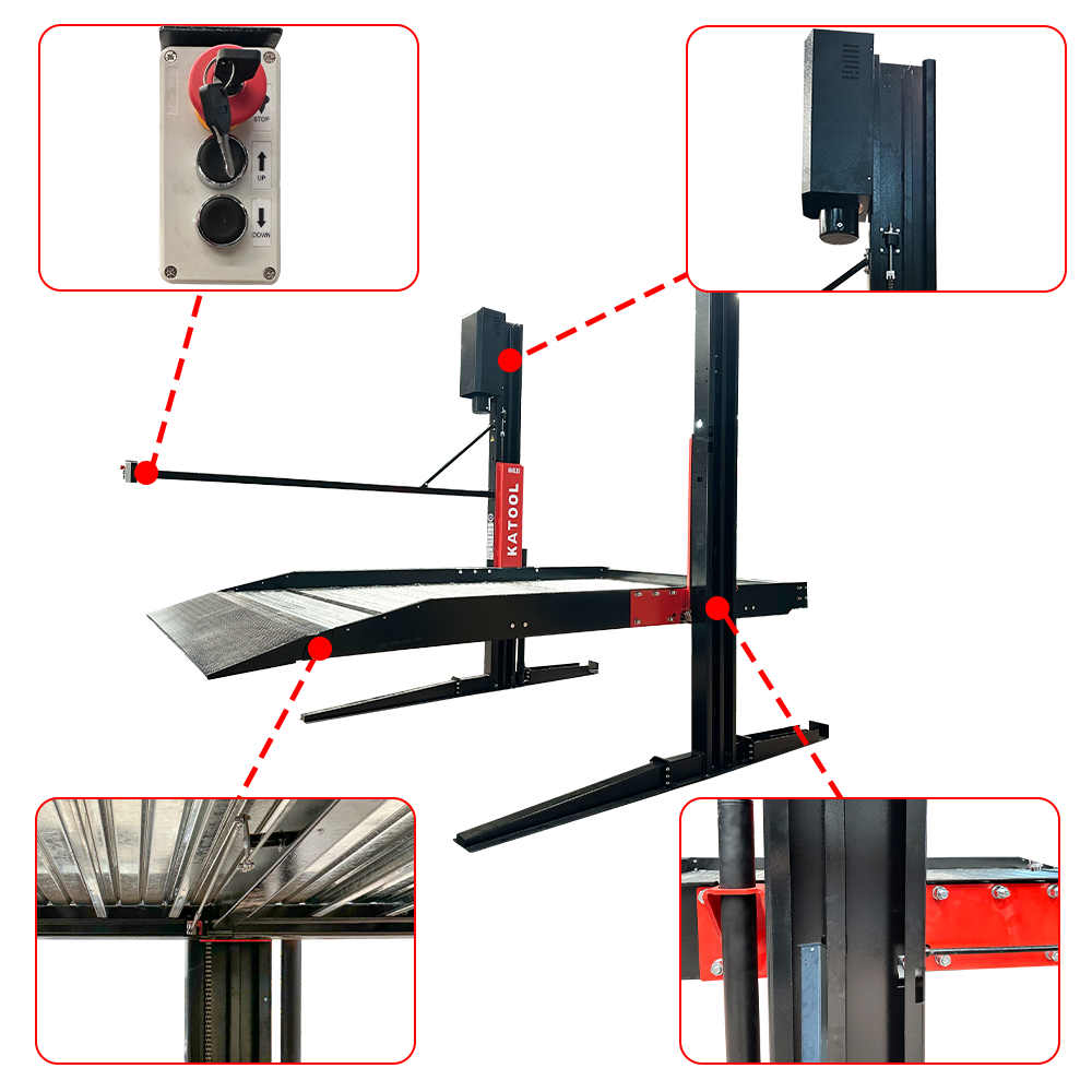 Katool KT-P2700 - 6600lb Storage Lift
