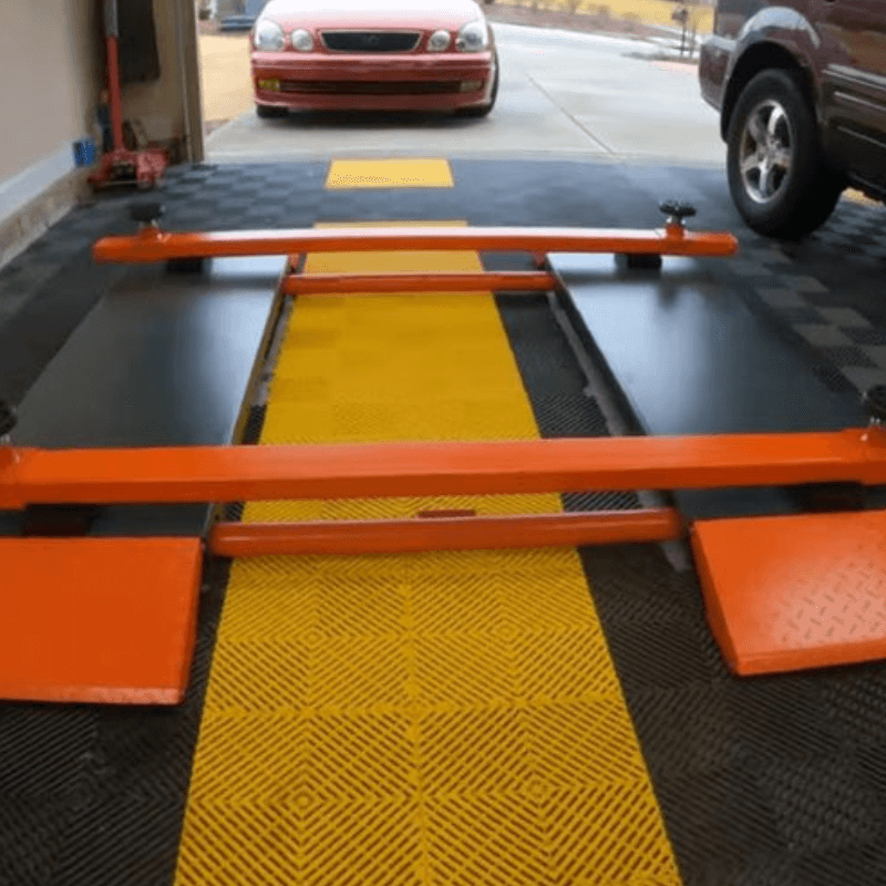 Katool KT-X85 8000lb Mid Rise Scissor Lift - Electric Lock