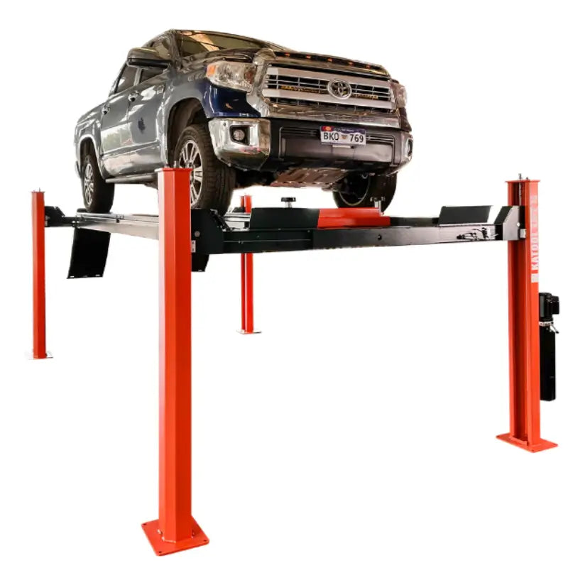 Katool KT-4H150, 4 Post Alignment Lift 15,000 lb - Rolling Jack Included