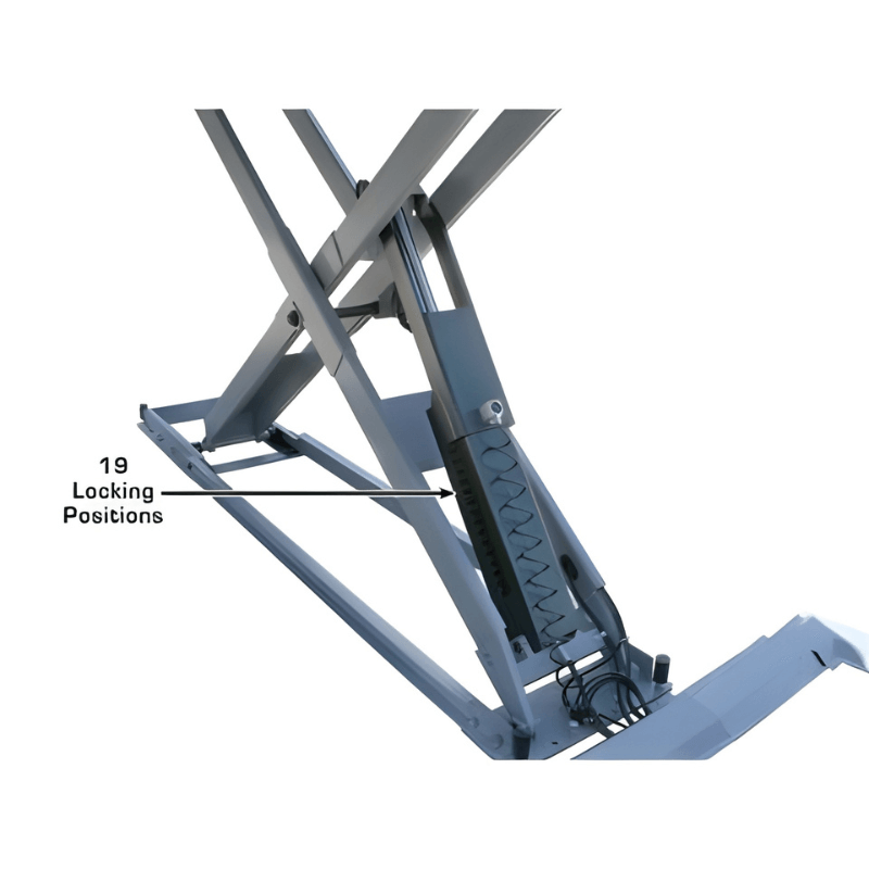 Atlas 12AWFSL-N 12,000 lb Alignment Double Scissor Lift