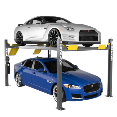BendPak HD-9EWT Four-Post Lift – 9,000 lb, Extra Wide & Extra-Tall