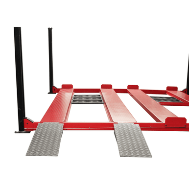 Triumph NSS-9 Four-Post Double Parking Lift – 9,000 lb Capacity