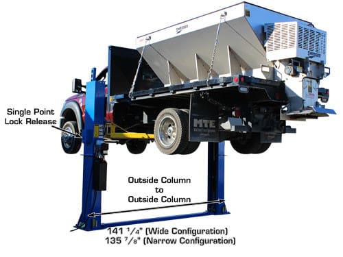 Atlas BP12000 Baseplate Two-Post Lift – 12,000 lb Capacity