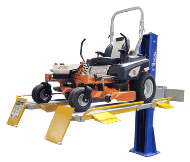 SC-2K-UTV-X Single Column UTV & Mower Lift – 2,000 lb, Heavy Duty