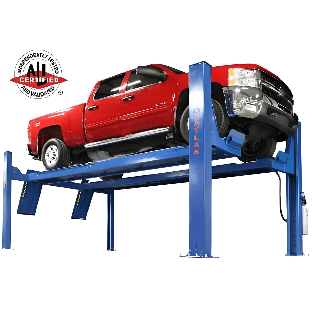 Atlas Platinum PVL14OF-EXT Open Front Alignment Lift – 14,000 lb, ALI Certified
