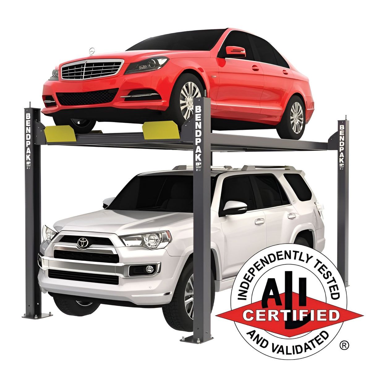 BendPak HD-7W Four-Post Lift – 7,000 lb, Standard Width