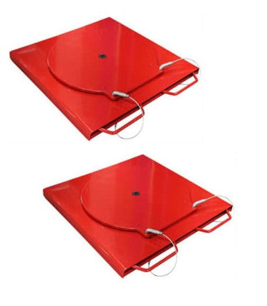 Atlas Platinum PVL14OF-EXT Open Front Alignment Lift – 14,000 lb, ALI Certified