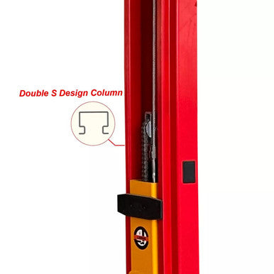 Katool KT-H100 Two-Post Overhead Lift – 10,000 lb Capacity