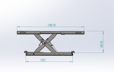 Katool KT-RJ50 Rolling Jack for Four-Post Lifts – 5,000 lb Capacity