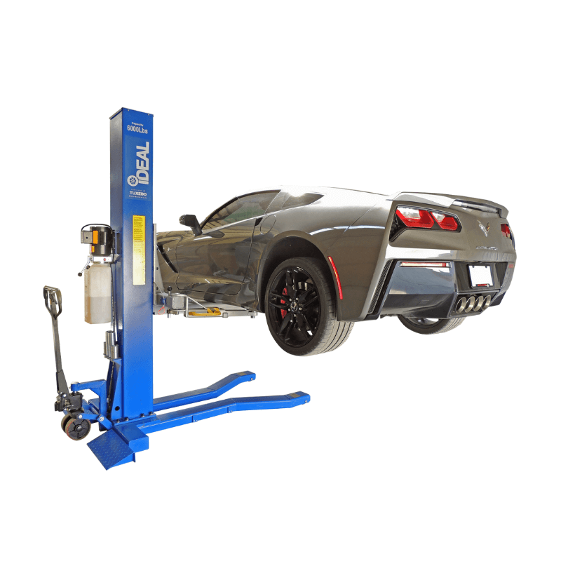 iDeal MSC-6KLP Mobile Single Column Lift – 6,000 lb Capacity
