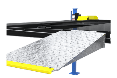 Dannmar D4-9 Four-Post Lift – 9,000 lb, Welded Steel Construction