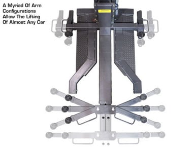 Atlas PSP-6000 Portable Single Post Lift – 6,000 lb Capacity