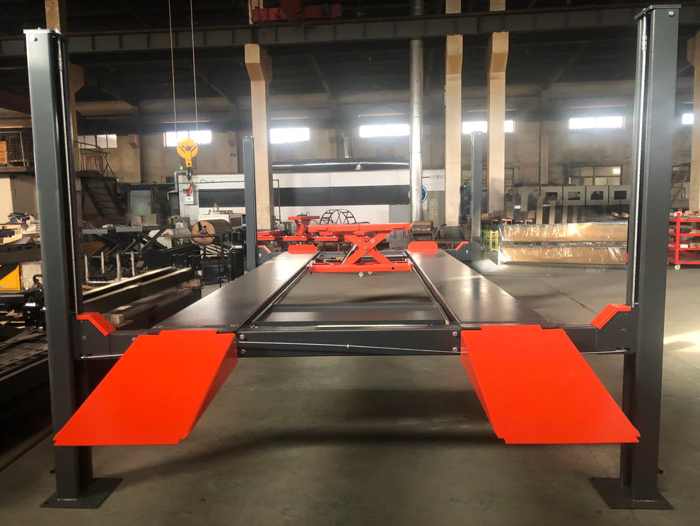 Katool KT-4H110 Four-Post Service & Storage Lift – 11,000 lb Capacity