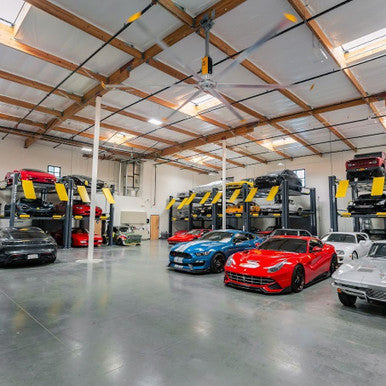 BendPak HD-973PX Tri-Level Four-Post Parking Lift – 9,000 lb