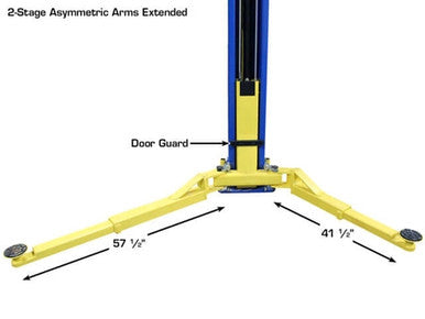 Atlas Pro-9D Overhead Two-Post Lift – 9,000 lb Capacity