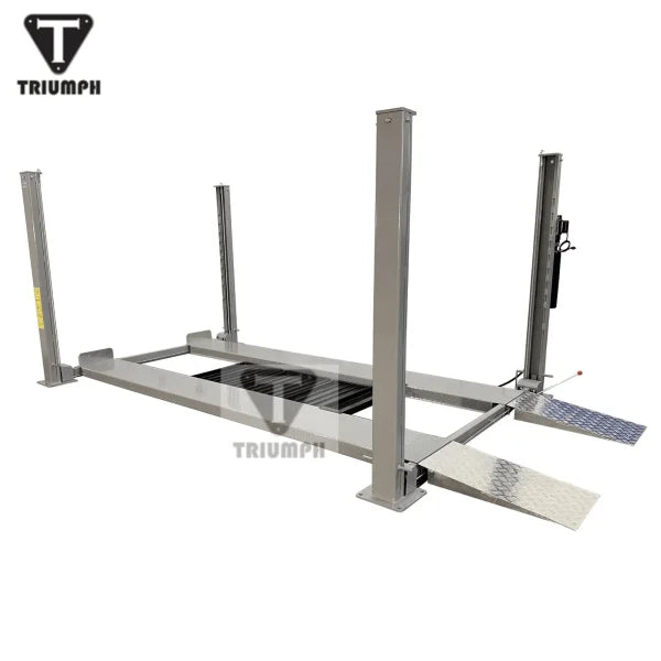 Triumph NSS-8XLT Four-Post Service & Storage Lift – 8,000 lb, Extended Length