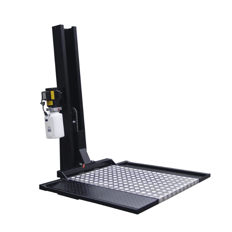Tuxedo SC-2K Single Column Lawnmower Storage Lift – 2,000 lb, 110V
