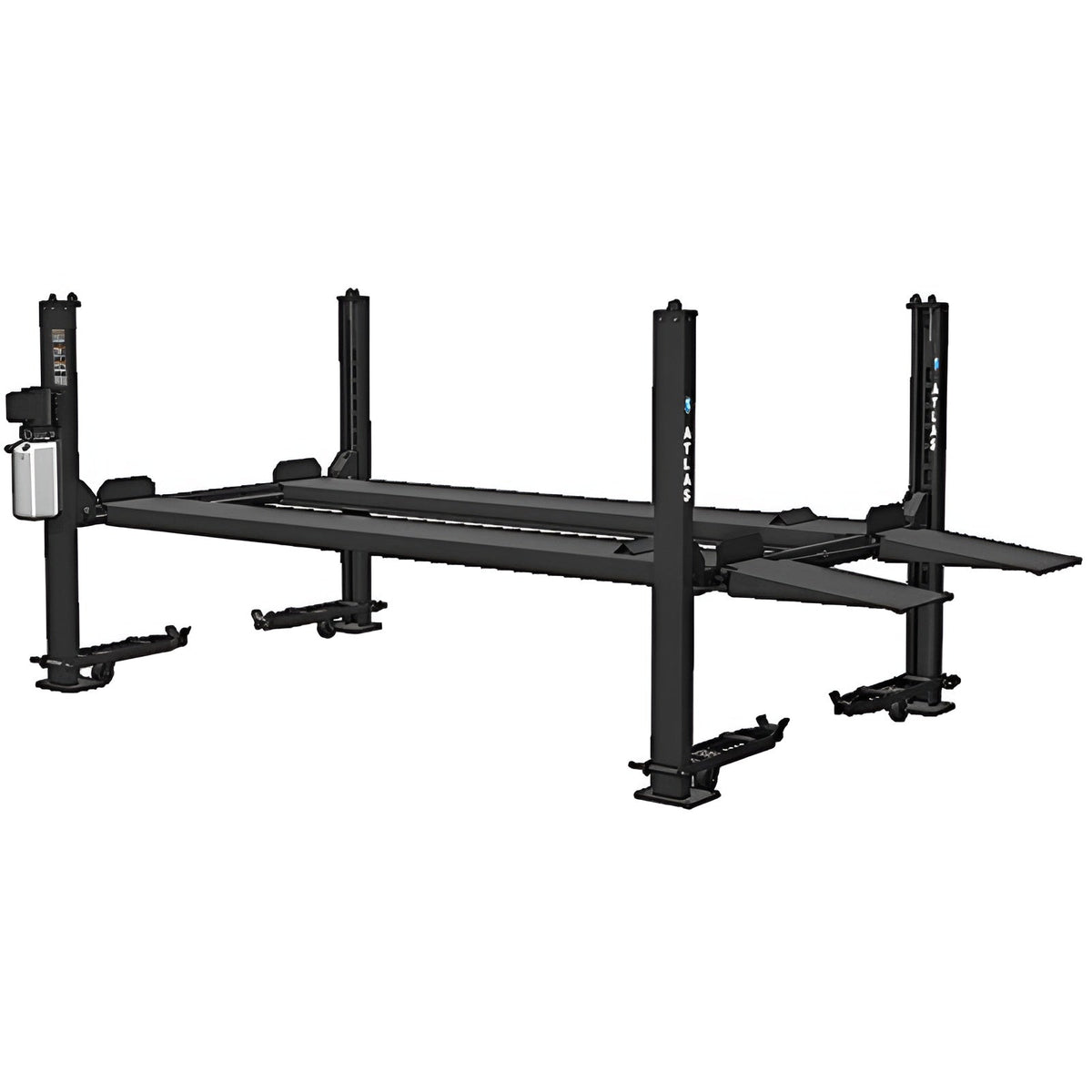Atlas Apex 8 EXT Floor Plate Four-Post Lift – 8,000 lb, ALI Certified
