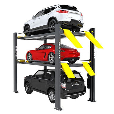 BendPak HD-973PX Tri-Level Four-Post Parking Lift – 9,000 lb