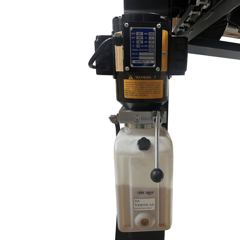 Tuxedo SC-2K Single Column Lawnmower Storage Lift – 2,000 lb, 110V