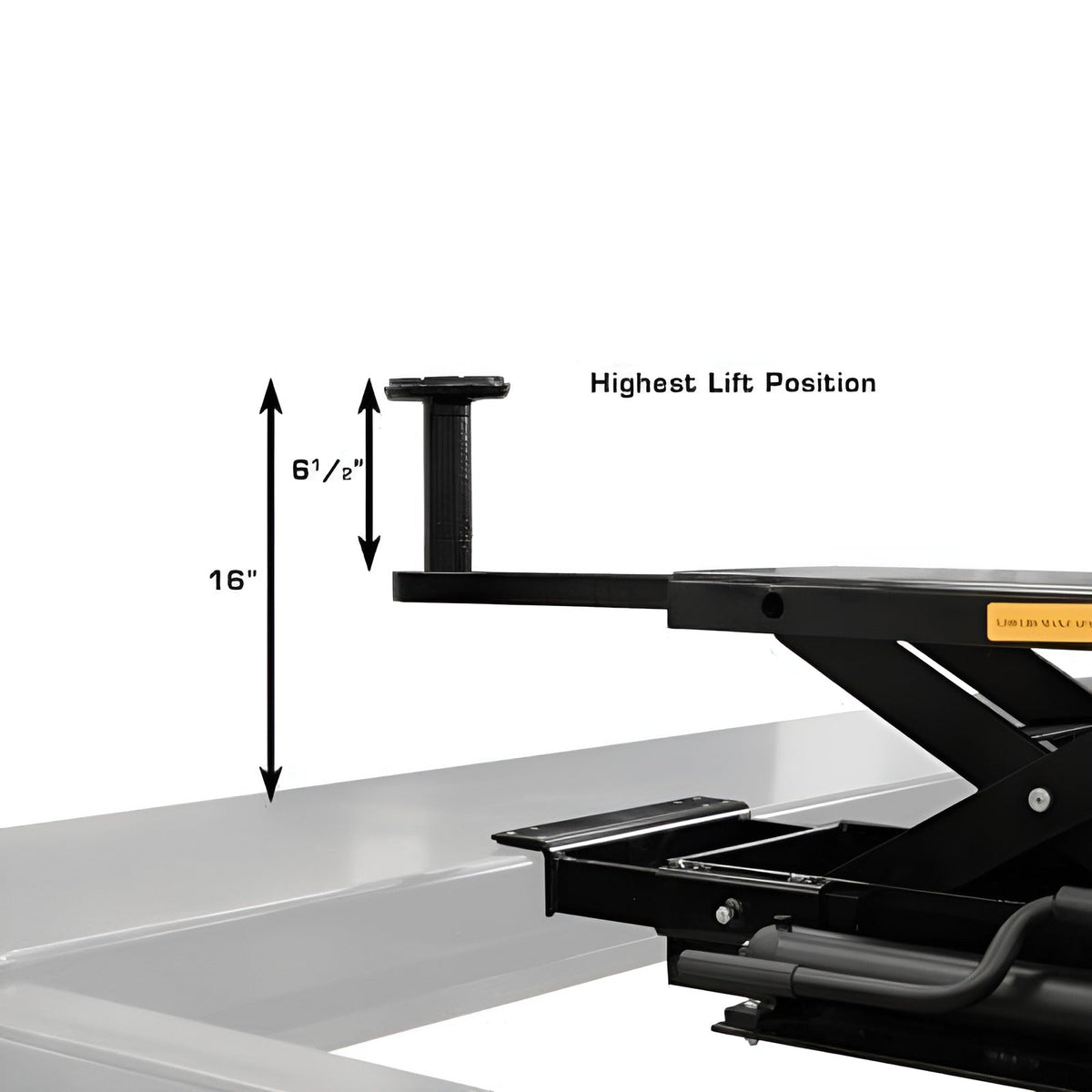 Atlas RJ-35 Sliding Hydraulic Rolling Jack – 3,500 lb, for Four-Post Lifts