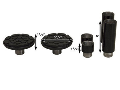 Atlas RJ-45 Rolling Hydraulic Center Jack – 4,500 lb, for Four-Post Lifts