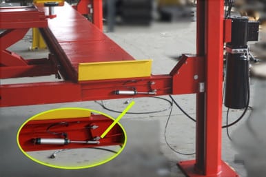 Katool KT-4H150 Four-Post Alignment Lift – 15,000 lb, Rolling Jack Included