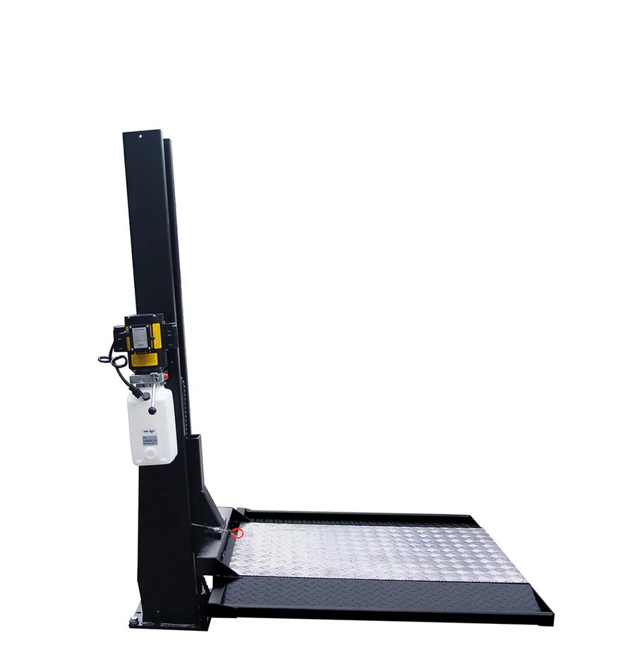 Single Post Platform Storage Lift – Space-Saving Design