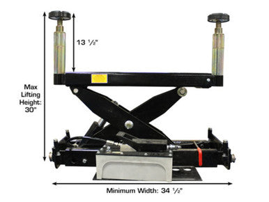 Atlas RJ-8000 Air/Hydraulic Rolling Jack – 8,000 lb, Heavy Duty
