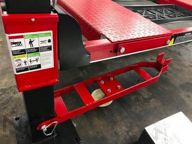 Triumph NOS-9XLT Four-Post Parking Lift – 9,000 lb, Extended Length & Height