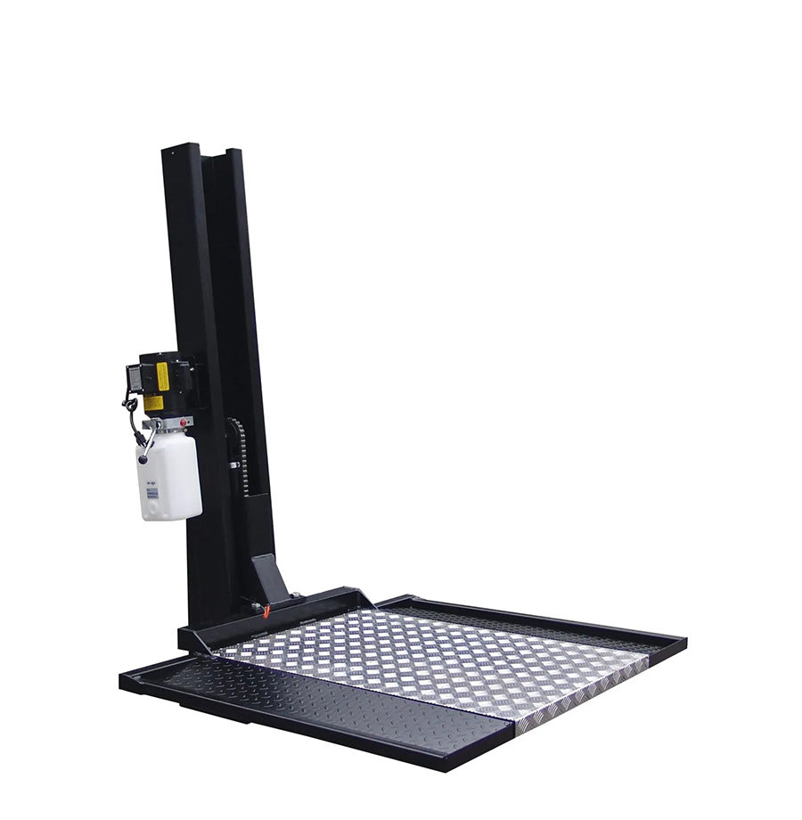 Single Post Platform Storage Lift – Space-Saving Design