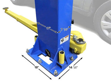 Atlas Pro-9D Overhead Two-Post Lift – 9,000 lb Capacity