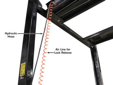 Atlas ST-7000 Super-Tall Four-Post Storage Lift – 7,000 lb Capacity