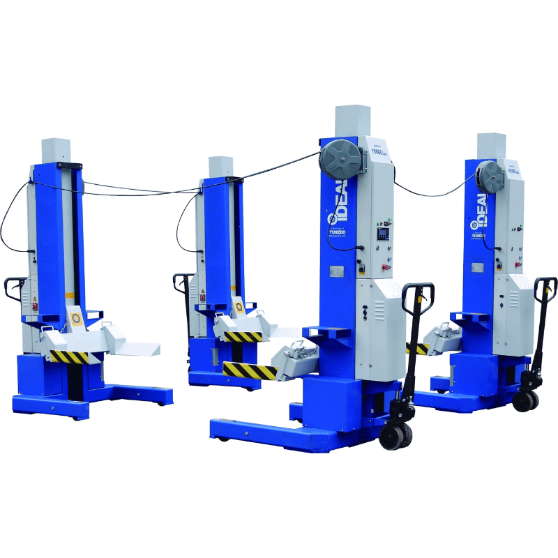 iDeal MSC-18K-X-472 Mobile Column Lift – 4-Column Set, 72,000 lb, ALI Certified