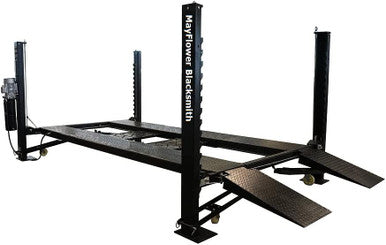 Mayflower Blacksmith Pro 8000 Four-Post Lift – 8,000 lb, Parking & Service