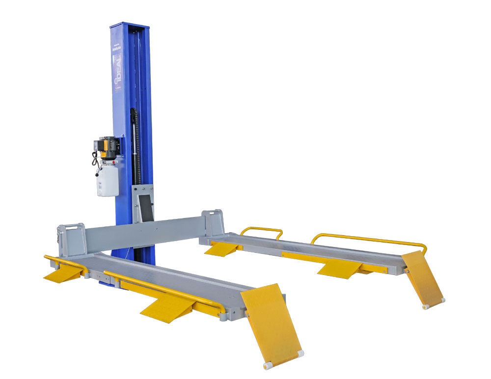 iDeal Single Column UTV & Mower Lift – 2,000 lb, Storage & Service