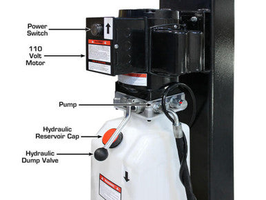 Atlas Apex 9 Four-Post Parking Lift – 9,000 lb, ALI Certified