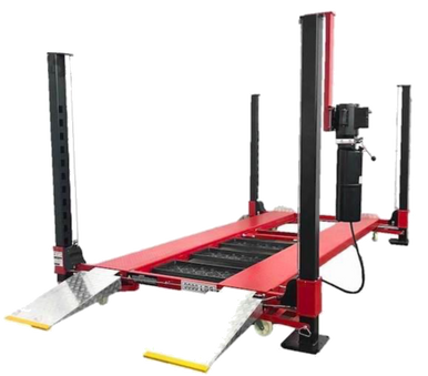 Triumph NOS-9XLT Four-Post Parking Lift – 9,000 lb, Extended Length & Height