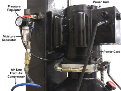 Atlas ST-7000 Super-Tall Four-Post Storage Lift – 7,000 lb Capacity