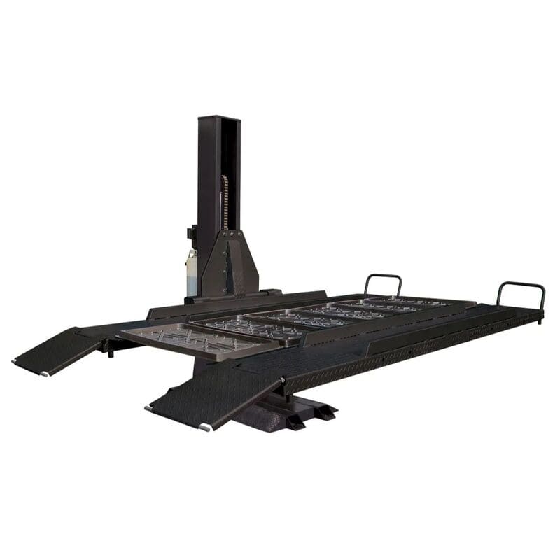 Tuxedo SP-6K-SS Single Post Storage Lift – 6,000 lb, Stainless Steel