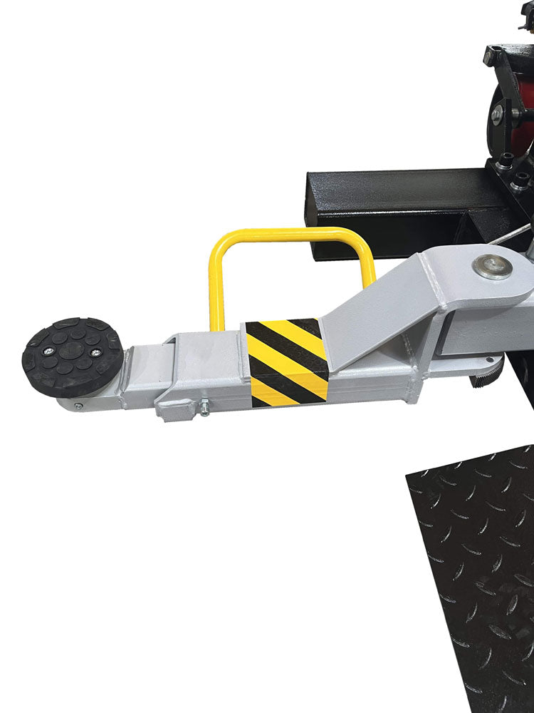 iDeal MSC-6KLP Low Profile Mobile Single Post Lift – 6,000 lb, Black