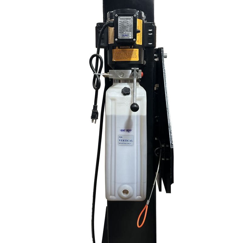 Tuxedo SP-6K-SS Single Post Storage Lift – 6,000 lb, Stainless Steel