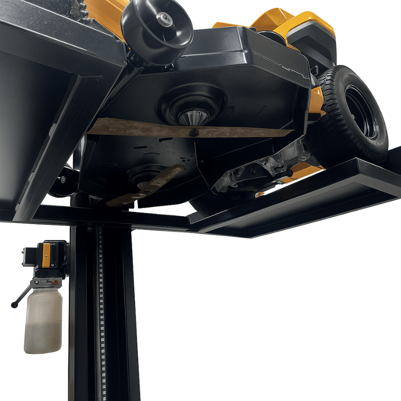 Tuxedo SC-2K Single Column Lawnmower Storage Lift – 2,000 lb, 110V