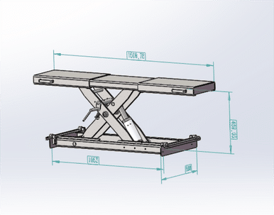 Katool KT-RJ50 Rolling Jack for Four-Post Lifts – 5,000 lb Capacity