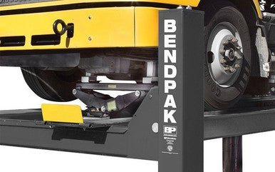 BendPak HDS-27X Heavy-Duty Four-Post Truck Lift – 27,000 lb, Extended Runways