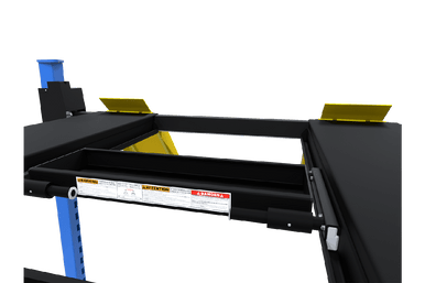 Dannmar D4-9 Four-Post Lift – 9,000 lb, Welded Steel Construction
